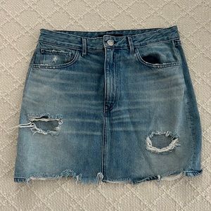 3x1 denim skirt